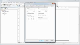 Adjusting ArcMap page layout [upl. by Hgielak]