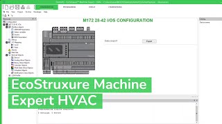 EcoStruxure Machine Expert HVAC  Getting Started  Schneider Electric Support [upl. by Aniluj]