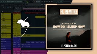 Dallerium  How Do I Sleep Now FL Studio Remake [upl. by Melisenda]