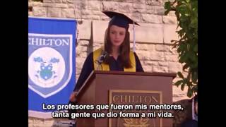 Discurso de graduación de Rory Gilmore Girls [upl. by Amsden]