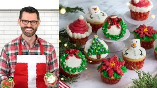 How to Make Christmas Cupcakes [upl. by Brentt]