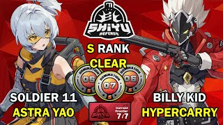 Soldier 11 x Astra amp Billy Hyper  Shiyu Defense Critical 567 S Rank  Zenless Zone Zero ZZZ 15 [upl. by Fritts9]