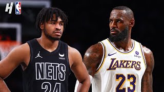 Los Angeles Lakers vs Brooklyn Nets  Full Game Highlights  March 31 2024  202324 NBA Season [upl. by Yerffoeg]