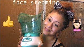 💆DIY Facial Steaming at home Revive Face Steamer [upl. by Ah]