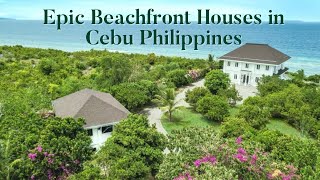 Epic Beachfront Houses for Sale in Cebu Philippines [upl. by Nonnah]