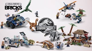 Lego Jurassic World Compilation of All 2020 Sets [upl. by Eba]