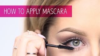 How to Apply Mascara Makeup Tips [upl. by Corette310]