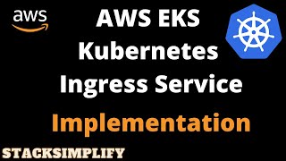 AWS Kubernetes Ingress Service Implementation  Ingress on AWS EKS  AWS ALB Ingress Controller [upl. by Sigismund131]