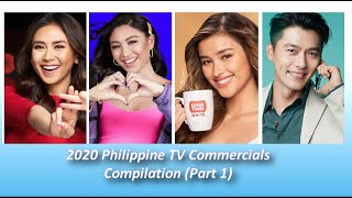 2020 Philippine TV Commercials Compilation  Part 1 [upl. by Haorbed]