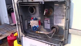 Atwood Water Heater Gas Control Valve replacement FULL WALKTHROUGH [upl. by Ainotahs]