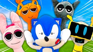 Sonic Meets SPRUNKI  Sonic and Friends [upl. by Ahsanat]