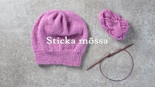 Lär dig att sticka en mössa [upl. by Enneirdna650]