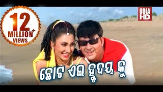 Chhota Ei Hrudayaku  Odia Romantic Song  Film  TU EKA AMA SAHA BHARASA  Sidhanta  ODIA HD [upl. by Egdirdle783]