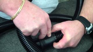 How to change a vacuum hose machine end [upl. by Aticnemrac]