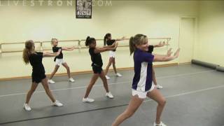 How to Combine Cheerleading Dance Moves [upl. by Rinee457]