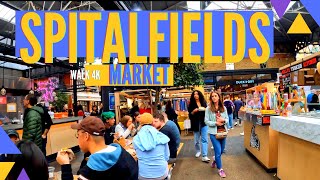 Walking Through London Spitalfields Market [upl. by Ginny]