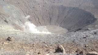 Le fumarole del vulcano di Vulcano isole Eolie Sicilia [upl. by Ariada686]