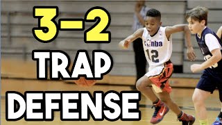 32 Trap Basketball Zone Defense [upl. by Ladnar]