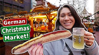 American GFs FIRST German Christmas Market [upl. by Biel]