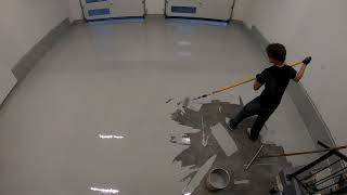 Industrial Grade Garage Floor Epoxy Coating [upl. by Llennahc754]