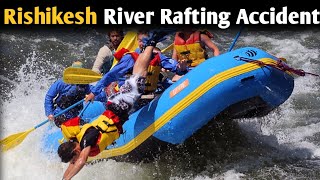 Rishikesh River Rafting Accident amp Rescue 2020 [upl. by Nyrok]