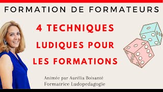 4 Techniques Ludiques à utiliser en Formation dAdultes  V2 animée avec VideoScribe [upl. by Haroldson844]