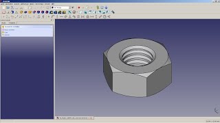 FreeCAD Lesson 08  Inner Threads [upl. by Danziger482]