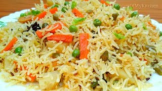 Vegetable Pulao Recipe  वेज पुलाव [upl. by Marve]