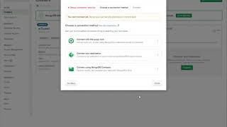 MongoDB Atlas Setup amp Connection using Compass [upl. by Nivets56]