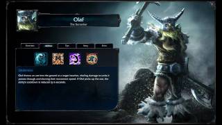 Olaf Champion Spotlight  Gameplay  League of Legends [upl. by Ydorb]