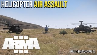 ARMA 3 PC  Helicopter Air Assault  AI Tutorial DUWS Modified [upl. by Letha]