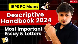 📝Mastering Descriptive Writing for IBPS PO Mains Essays amp Letters Explained  Rajan [upl. by Pinzler]