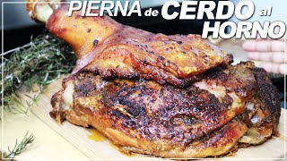 Pierna de Cerdo al Horno En CASA Paso a Paso [upl. by Antrim]