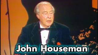 John Houseman Salutes Alfred Hitchcock [upl. by Eniretac]