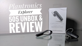 Unboxing Plantronics Explorer 505 Bluetooth Headset [upl. by Wolfe]