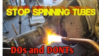 Welding Axle Tubes Detailed Instructions [upl. by Carrick]