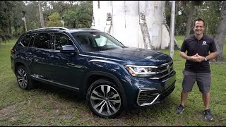 Is the updated 2021 VW Atlas a BETTER SUV than the Kia Telluride [upl. by Halden]