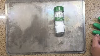 How to No scrub CleanRestore Aluminum Cookwares after dishwasher using oven Part 2 [upl. by Eirollam379]