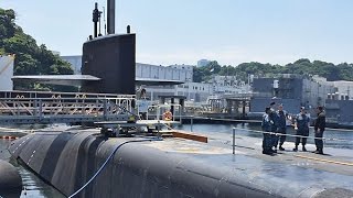 On board the US Navys largest submarine Michigan [upl. by Bleier378]