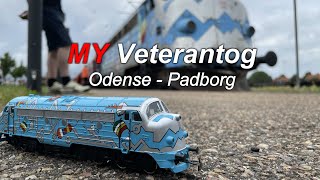 MY Veterantog til Padborg [upl. by Enelhtak]