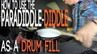 The ParadiddleDiddle Drum Fill Chop EASY [upl. by Uranie]