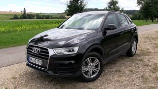 2016 Audi Q3 20 TDI Quattro 150 HP TEST DRIVE [upl. by Cathy]