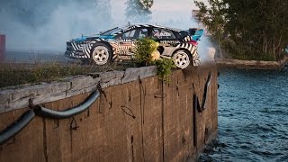 HOONIGAN Ken Blocks GYMKHANA NINE Raw Industrial Playground [upl. by Leasa]