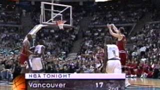 Luc Longley Nearly Sets Full Game CareerHigh in First Quarter 1996 [upl. by Idnor]