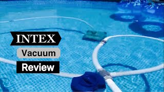 INTEX pool vacuum review [upl. by Yeuh]