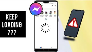 How to fix keep loading problem on messenger easy way [upl. by Sheeree]
