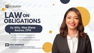 Law on Obligations by Atty Mae Diane Azores CPA [upl. by Swarts]