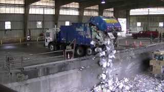 Garbage Trucks Unloading  Part 2 [upl. by Namlaz798]