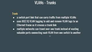 VLANs Trunks 802 1Q DTP and VTP for Beginners [upl. by Nadeen]