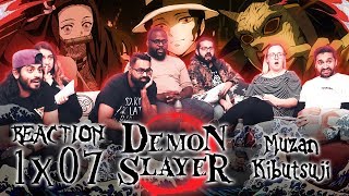 Demon Slayer  1x7 Muzan Kibutsuji  Group Reaction [upl. by Langille]